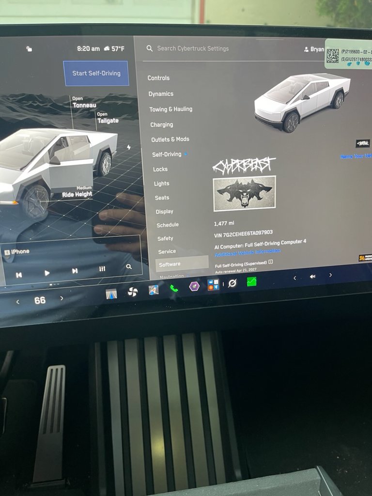 Used 2026 Tesla Cybertruck Cyberbeast AWD/4WD image 2