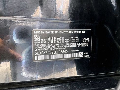Used 2020 BMW X7 M50i w/ Dynamic Handling Package AWD/4WD image 42