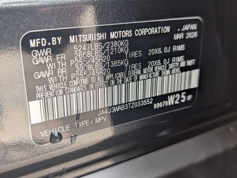 New 2026 Mitsubishi Outlander SEL Black Edition FWD image 30