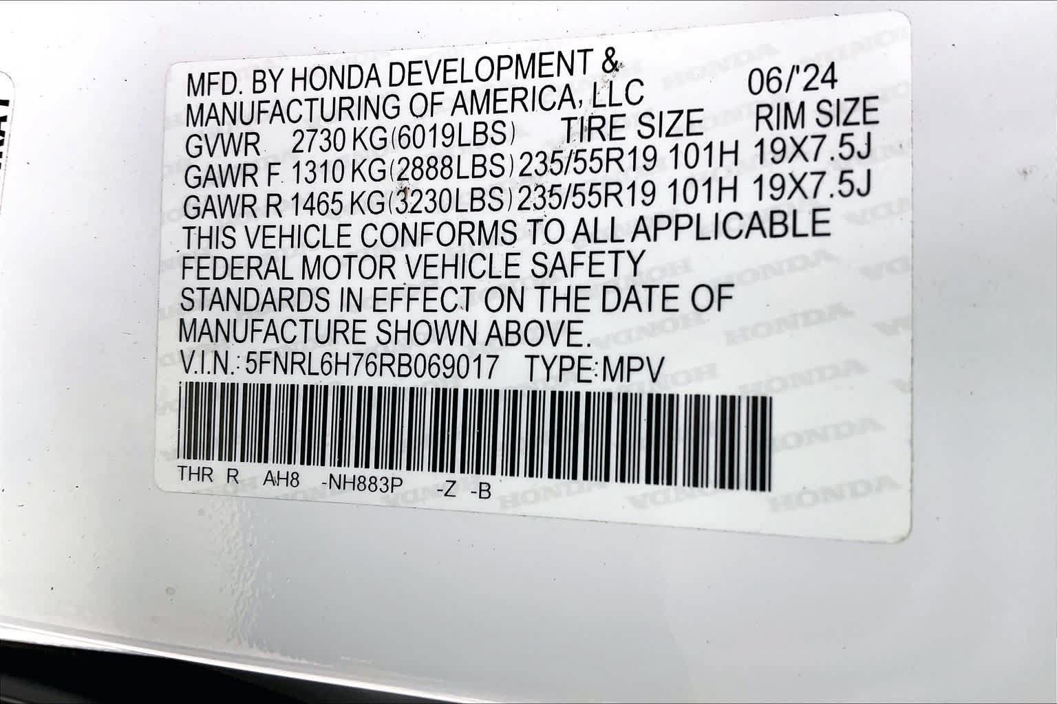 Used 2024 Honda Odyssey Sport image 34