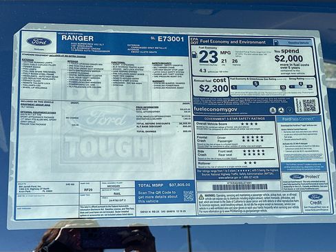 New 2025 Ford Ranger XLT w/ Trailer Tow Package image 18