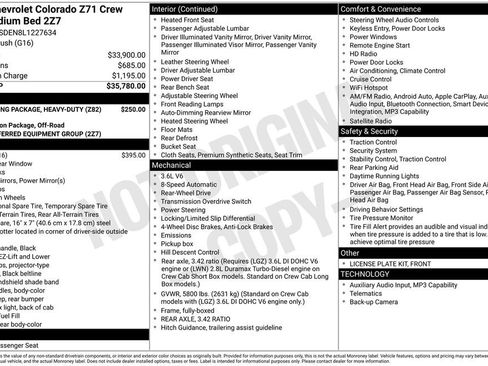 Used 2020 Chevrolet Colorado Z71 RWD image 41
