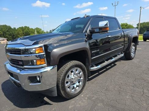 Used 2017 Chevrolet Silverado 2500 LTZ w/ Duramax Plus Package AWD/4WD image 3