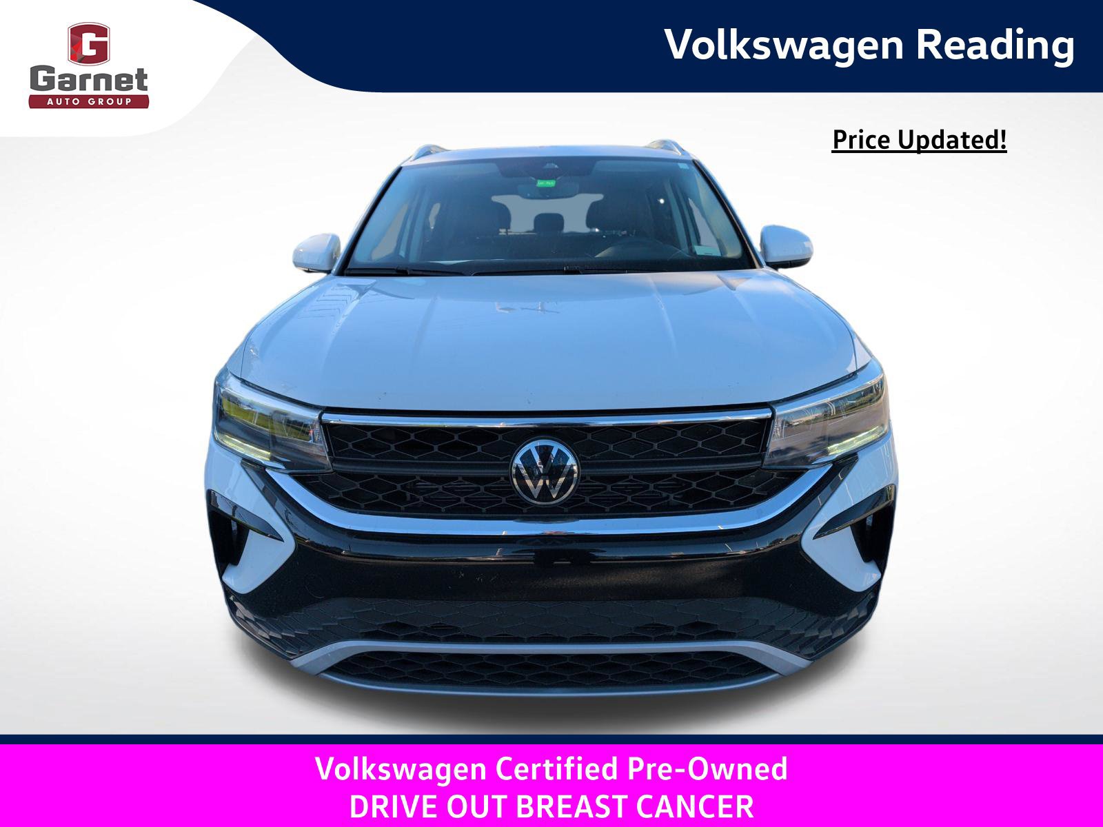 Used 2023 Volkswagen Taos SE w/ Panoramic Sunroof Package FWD image 9