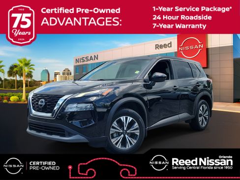Certified 2022 Nissan Rogue SV FWD image 1