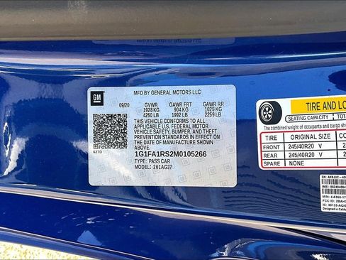 Used 2021 Chevrolet Camaro LT w/ RS Package RWD image 34