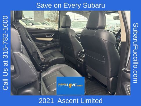 Used 2021 Subaru Ascent Limited w/ Technology Package image 32