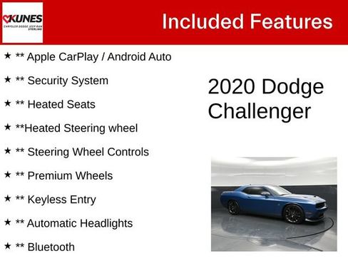 Used 2020 Dodge Challenger R/T Scat Pack RWD image 4