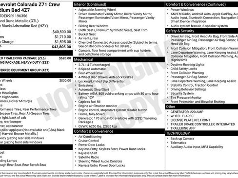 Used 2024 Chevrolet Colorado Z71 w/ Advanced Trailering Package AWD/4WD image 4