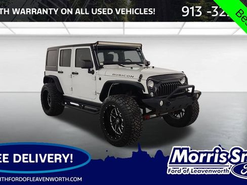 Used 2016 Jeep Wrangler Unlimited Rubicon w/ Connectivity Group AWD/4WD image 1
