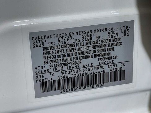 Certified 2023 Nissan Sentra SV w/ All-Weather Package image 31