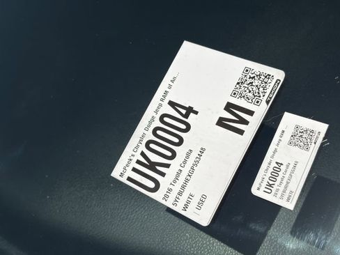 Used 2016 Toyota Corolla S FWD image 9