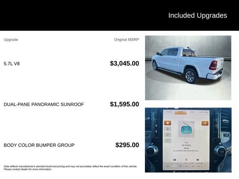 Used 2023 RAM 1500 Limited w/ Body Color Bumper Group image 4