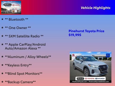 Used 2024 Nissan Kicks SV FWD image 16