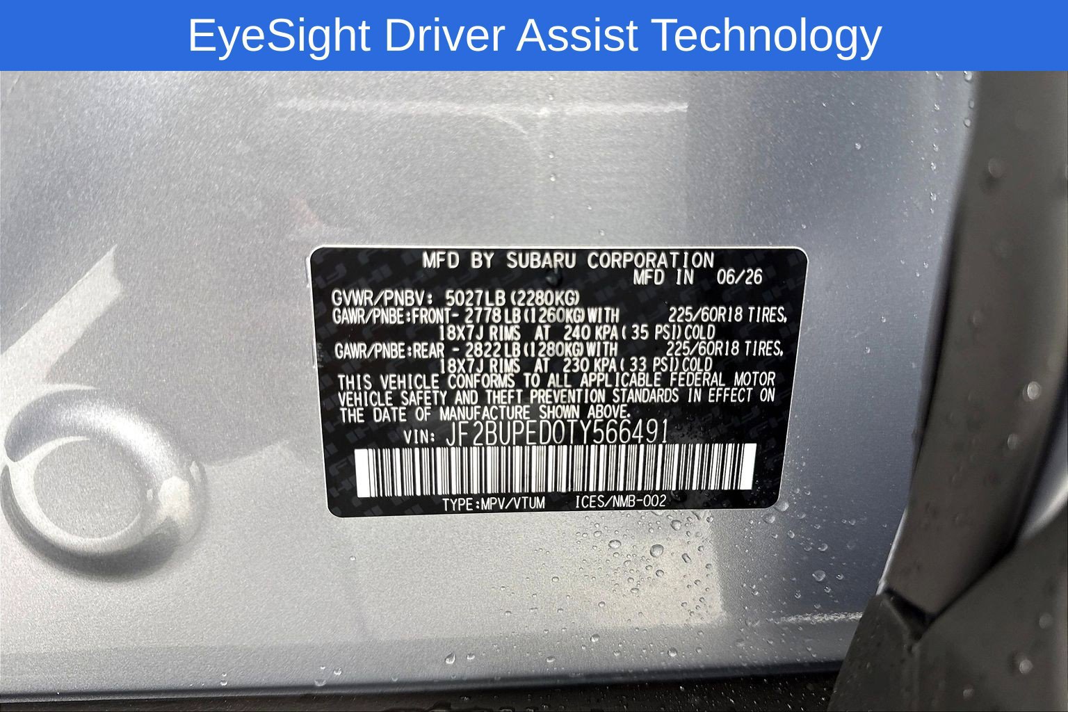 New 2026 Subaru Outback Touring AWD/4WD image 8