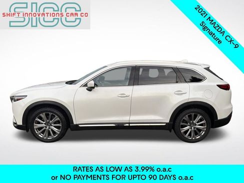 Used 2021 MAZDA CX-9 Signature AWD/4WD image 3