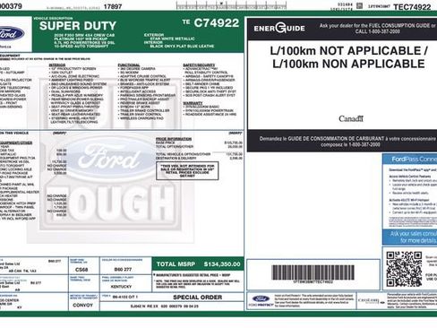 Certified 2026 Ford F350 Platinum w/ Tremor Off-Road Package AWD/4WD image 37