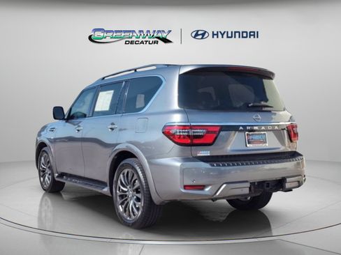 Used 2022 Nissan Armada Platinum w/ Captain's Chairs Package RWD image 5