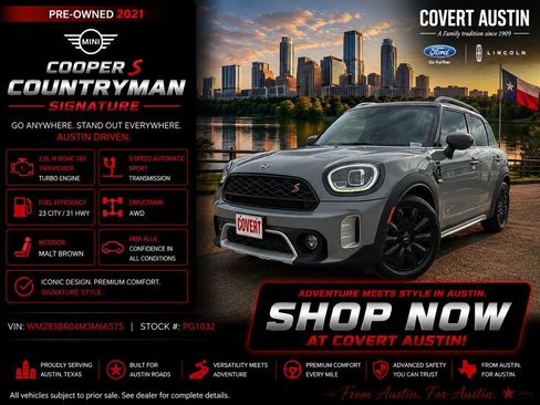 Used 2021 MINI Cooper Countryman S AWD/4WD image 1