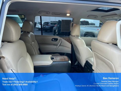 Used 2023 Nissan Armada SL w/ Captain's Chairs Package RWD image 15
