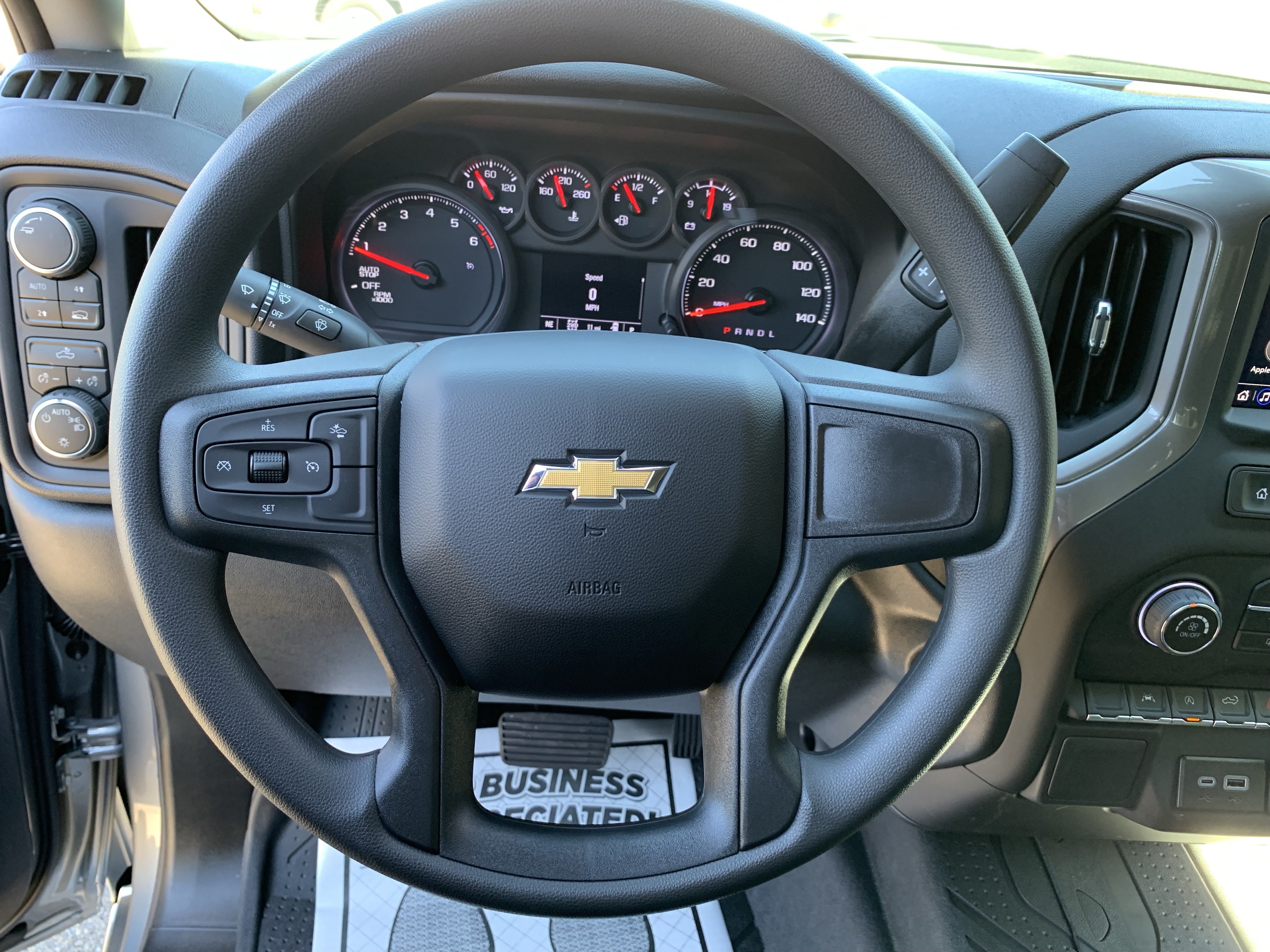 New 2026 Chevrolet Silverado 1500 Custom w/ Turbomax Blackout Package AWD/4WD image 14