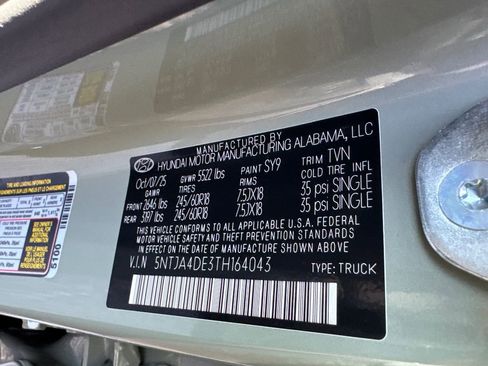 New 2026 Hyundai Santa Cruz SE image 20