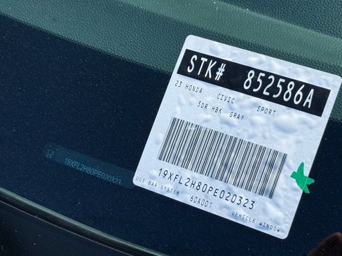 Certified 2023 Honda Civic Sport image 33