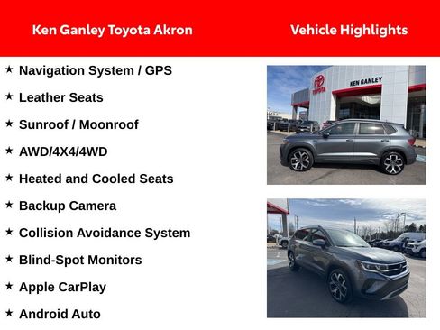 Used 2023 Volkswagen Taos SEL AWD/4WD image 2