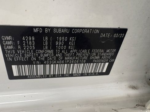 Used 2023 Subaru Impreza 2.0i AWD/4WD image 34
