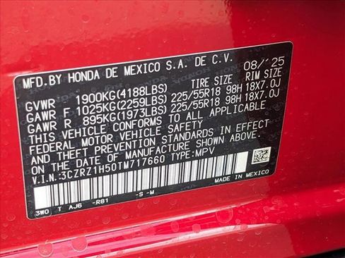 New 2026 Honda HR-V Sport image 17