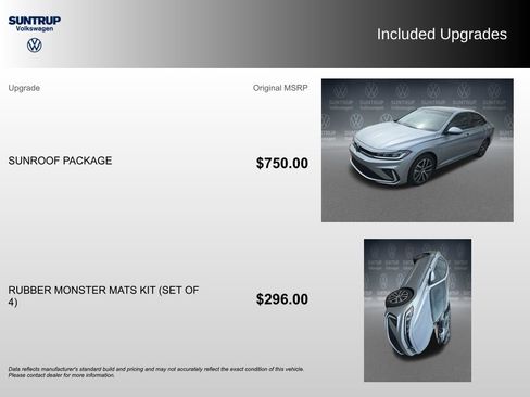 Used 2025 Volkswagen Jetta SE w/ Sunroof Package image 2