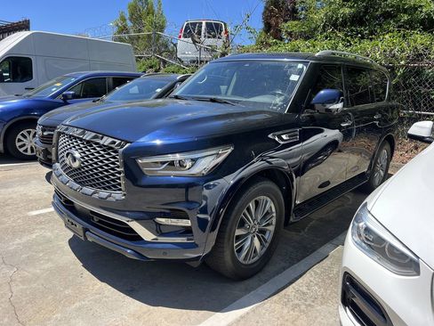 Used 2021 INFINITI QX80 Luxe RWD image 3