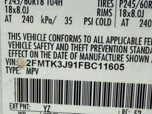 Used 2015 Ford Edge SEL w/ Equipment Group 201A FWD image 13
