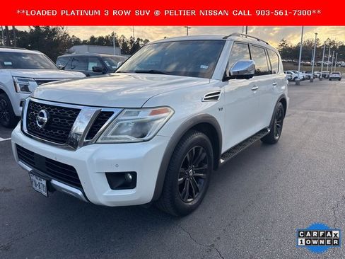 Used 2017 Nissan Armada Platinum w/ Captain Seat Package image 3