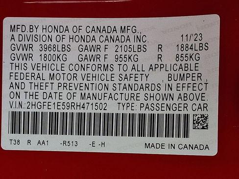 Used 2024 Honda Civic Si image 27