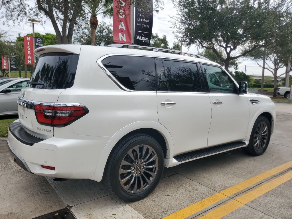 Certified 2024 Nissan Armada Platinum w/ Captain's Chairs Package RWD image 6