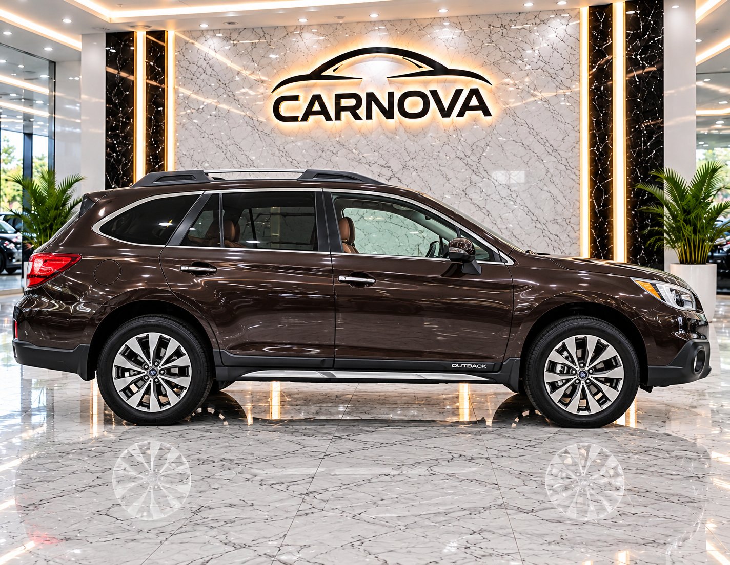 Used 2017 Subaru Outback 2.5i Touring w/ Popular Package #5A AWD/4WD image 2