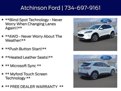 Certified 2022 Ford Escape SEL image 8