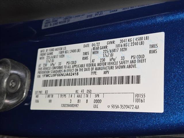 Used 2022 Ford Escape S AWD/4WD image 24
