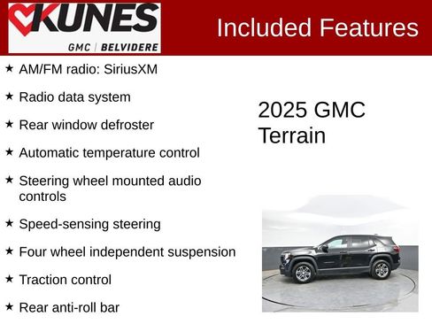 Used 2025 GMC Terrain Elevation AWD/4WD image 2