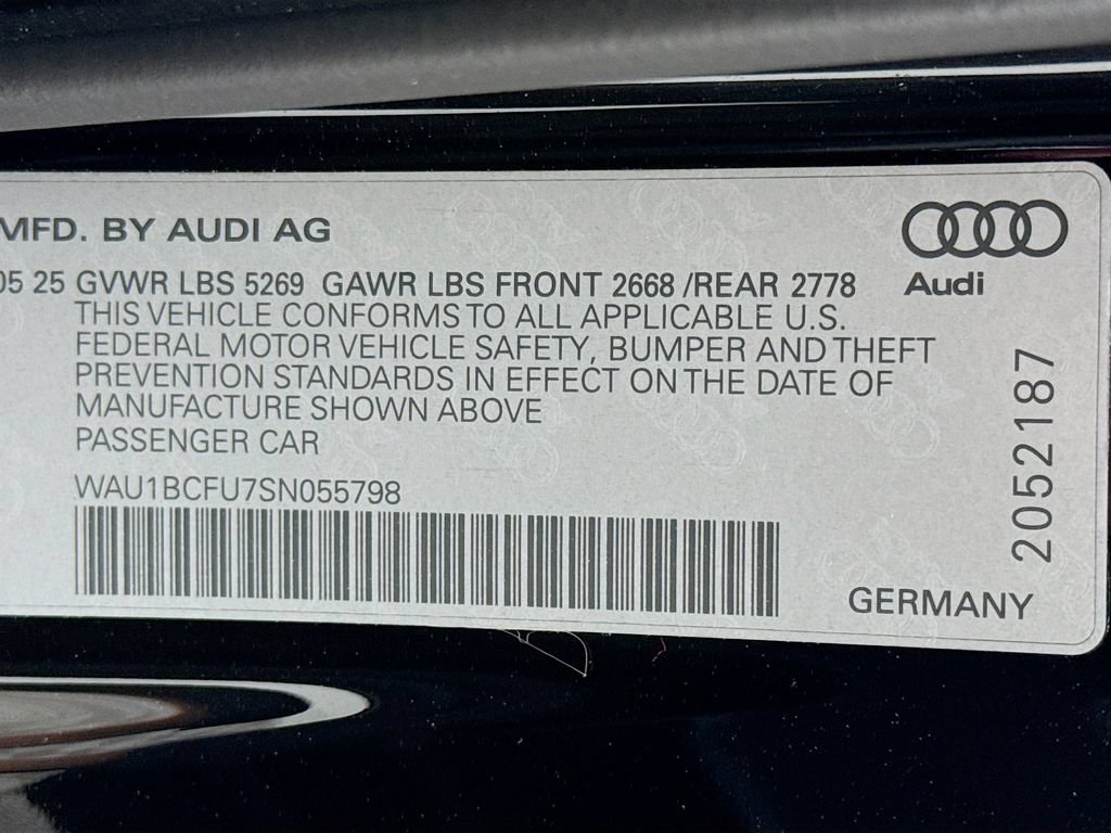 Used 2025 Audi A5 Premium w/ Convenience Package AWD/4WD image 34