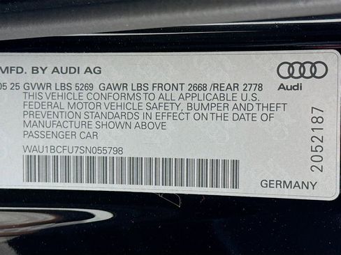 Used 2025 Audi A5 2.0T Premium w/ Convenience Package AWD/4WD image 34