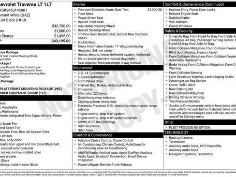 Used 2025 Chevrolet Traverse LT image 7