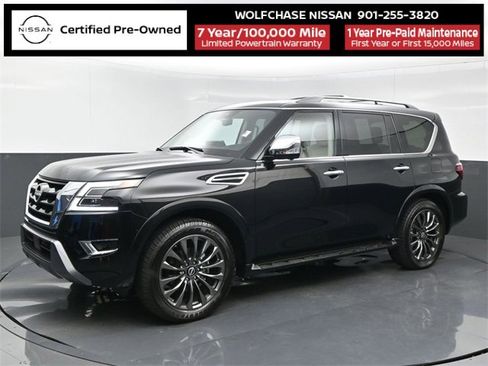 Certified 2024 Nissan Armada Platinum w/ Cargo Package image 2