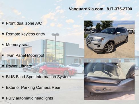 Used 2018 Ford Explorer Limited w/ Equipment Group 301A FWD image 12