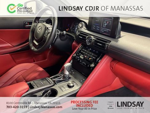 Used 2023 Lexus IS 350 F Sport w/ Memory Package RWD image 10