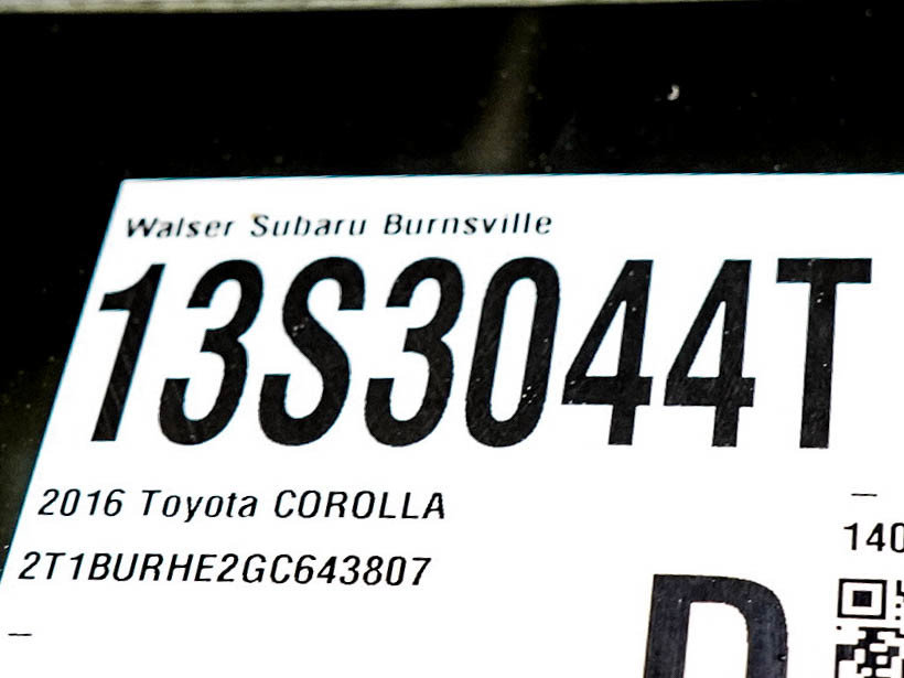 Used 2016 Toyota Corolla S FWD image 27