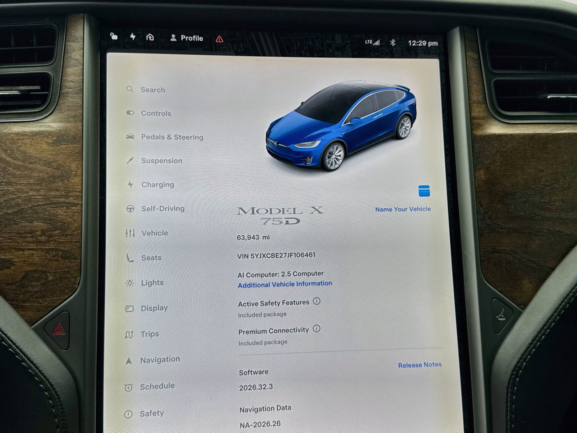 Used 2018 Tesla Model X 75D AWD/4WD image 8