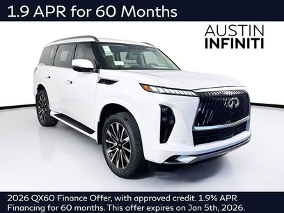 New 2026 INFINITI QX80 Pure w/ Cargo Package