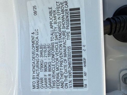 Certified 2026 Honda Civic Sport image 28